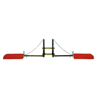 Barra interlare bilaterale con cofani e campo di lavoro 3,50